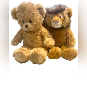 Build A Bear 12” Lion Zoo Plush 2014 Cat